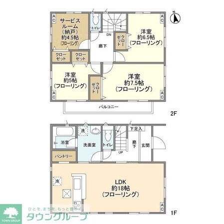 Kolet岩槻宮町#02の物件間取画像